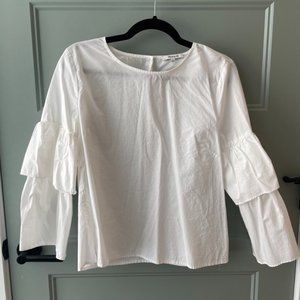 Madewell Tiered Sleeve Top